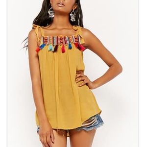 Tassel Tank Top